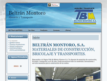 Tablet Screenshot of beltranmontoro.com